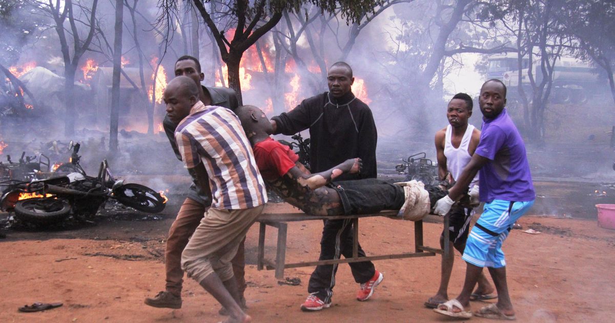 Tanzanian police say 62 killed when siphoned tanker explodes The