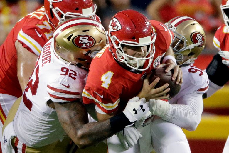 Chad Henne runs it in for the - The Kansas City Chiefs