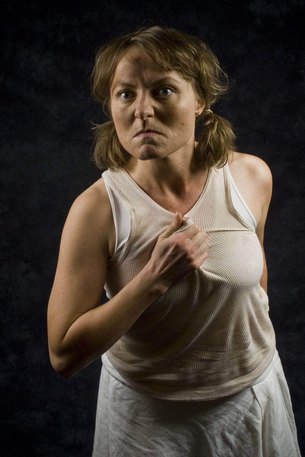 Marya Sea Kaminski in Seattle Shakespeare Company’s 2010 production of “Electra.” (Eric Stuhaug)
