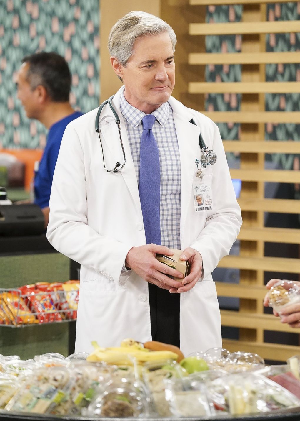 Kyle MacLachlan in CBS’ “Carol’s Second Act,” which premieres Sept. 26. (Sonja Flemming / CBS)