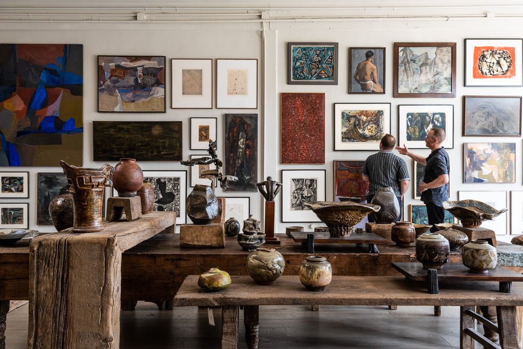 “Northwest Influencers” at the new Housewright Gallery in Georgetown features paintings and ceramics by modernist masters. (Andrew Giammarco)