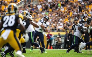 When the Seahawks needed him most, Russell Wilson saved the day and a win  on road vs. Steelers