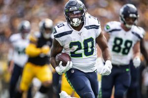 Seattle Seahawks quarterback Russell Wilson (3) passes against the  Pittsburgh Steelers in the first half of an NFL football game, Sunday,  Sept. 15, 2019, in Pittsburgh. (AP Photo/Gene J. Puskar Stock Photo - Alamy