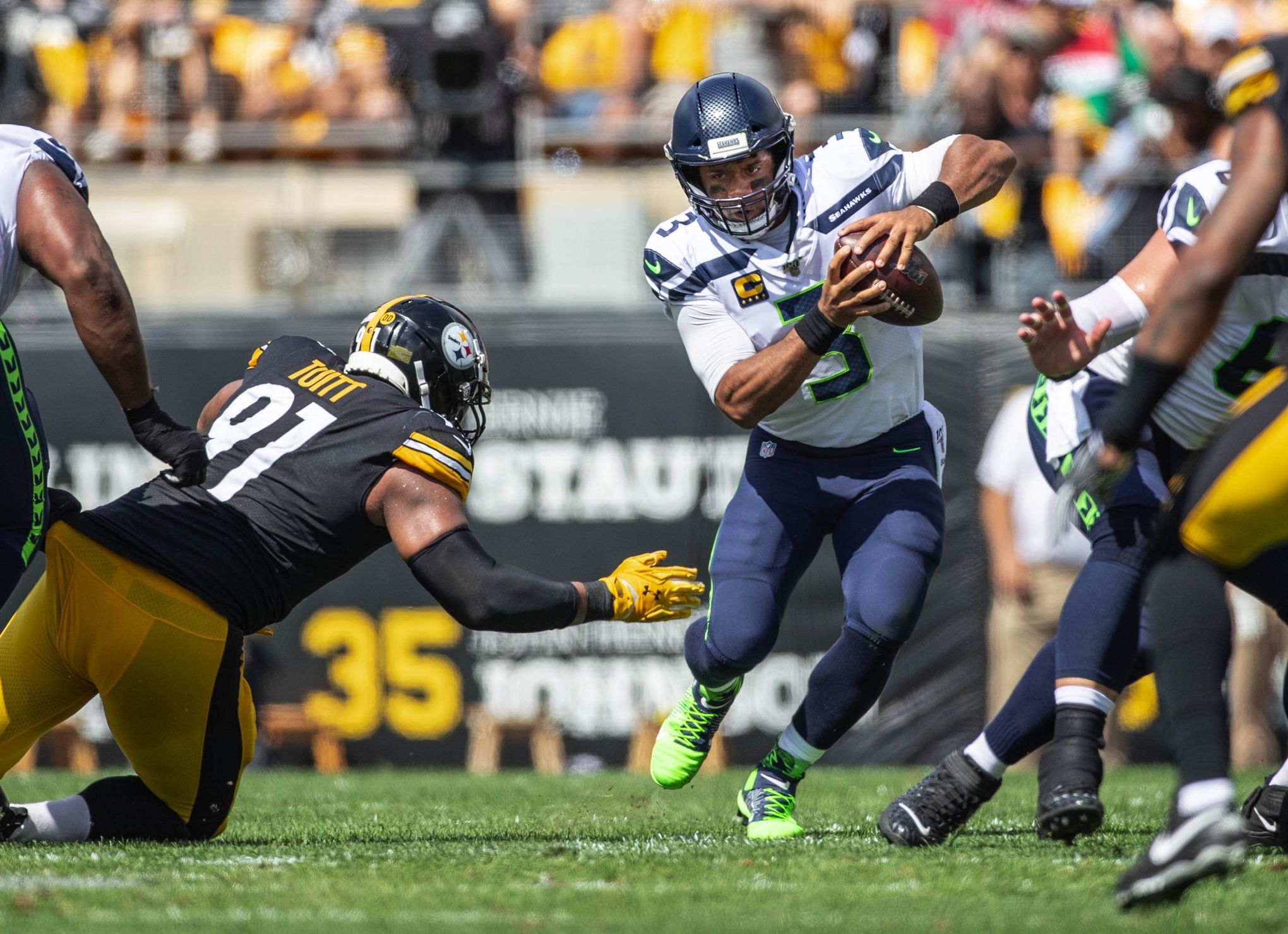 How Seahawks' Russell Wilson read Steelers' defense so well in 28