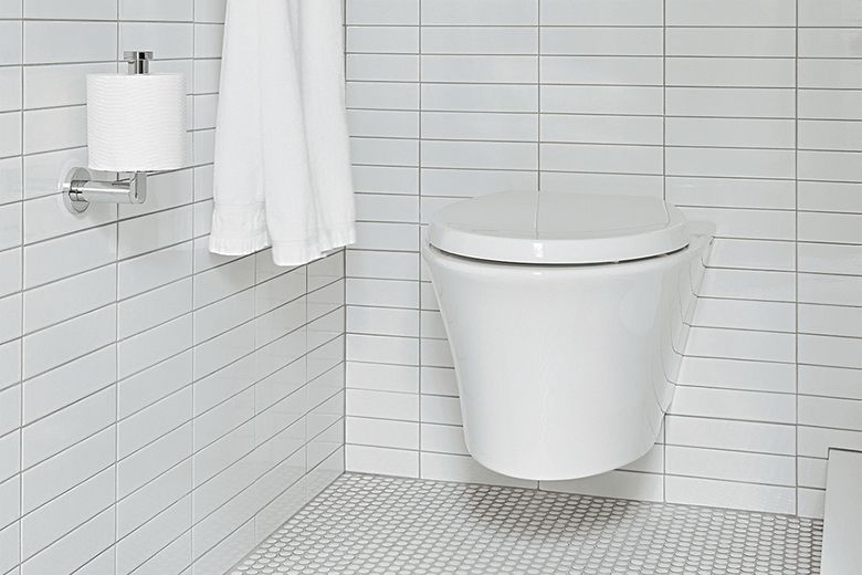 erts magnifiek Geweldig Wall-mounted toilet can add style and save space | The Seattle Times