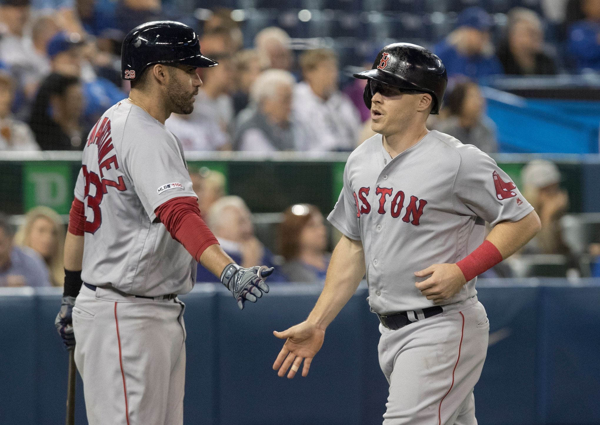 Xander Bogaerts is the 9th player in Red Sox history to hit 150