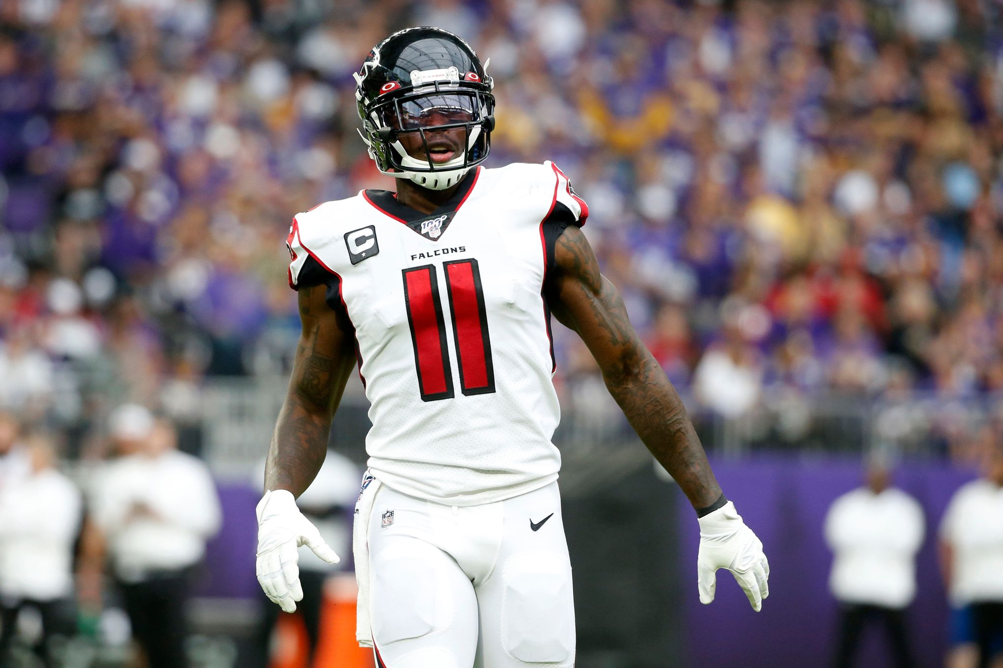 Julio Jones on Atlanta Falcons' future: 'I'm out of there'