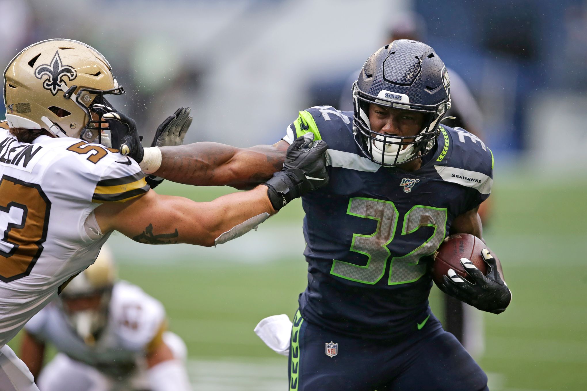 RB Rashaad Penny, DE Ziggy Ansah questionable for Seahawks