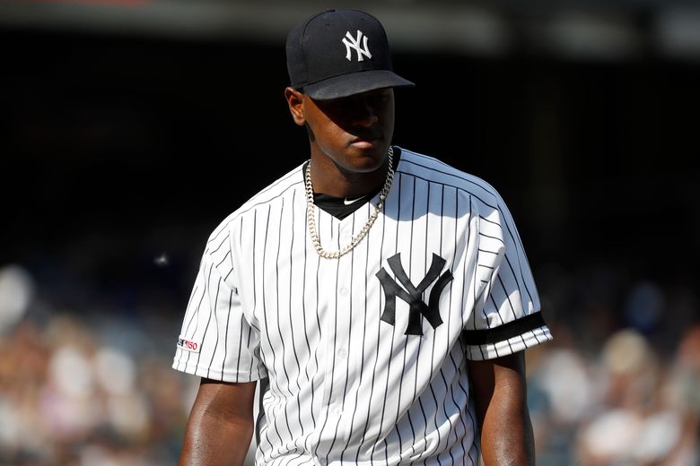 Yankees pitcher Luis Severino out for season with strained oblique