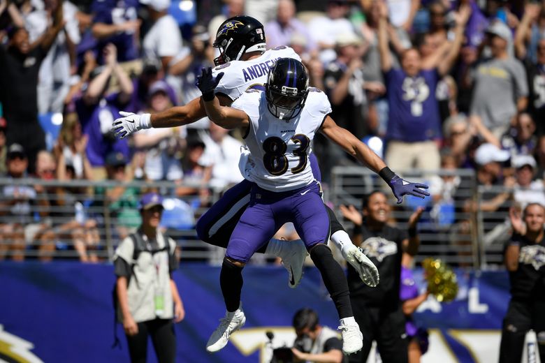 Lamar Jackson throws five TD passes as the Baltimore Ravens rout