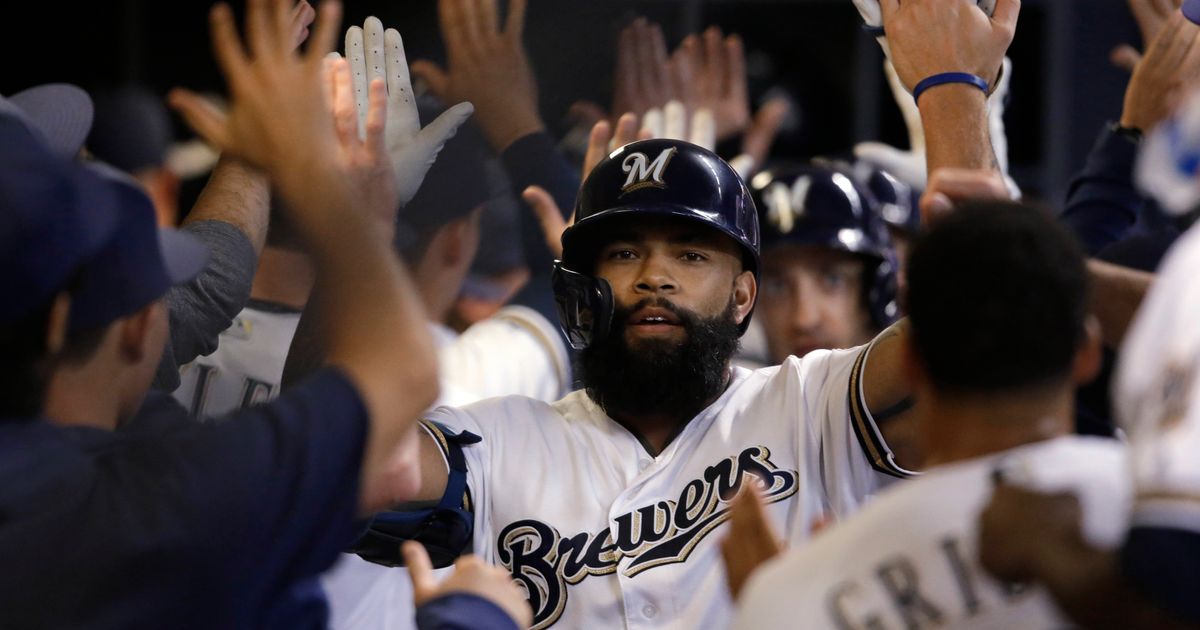 Well-traveled Eric Thames hoping to win spot on Athletics