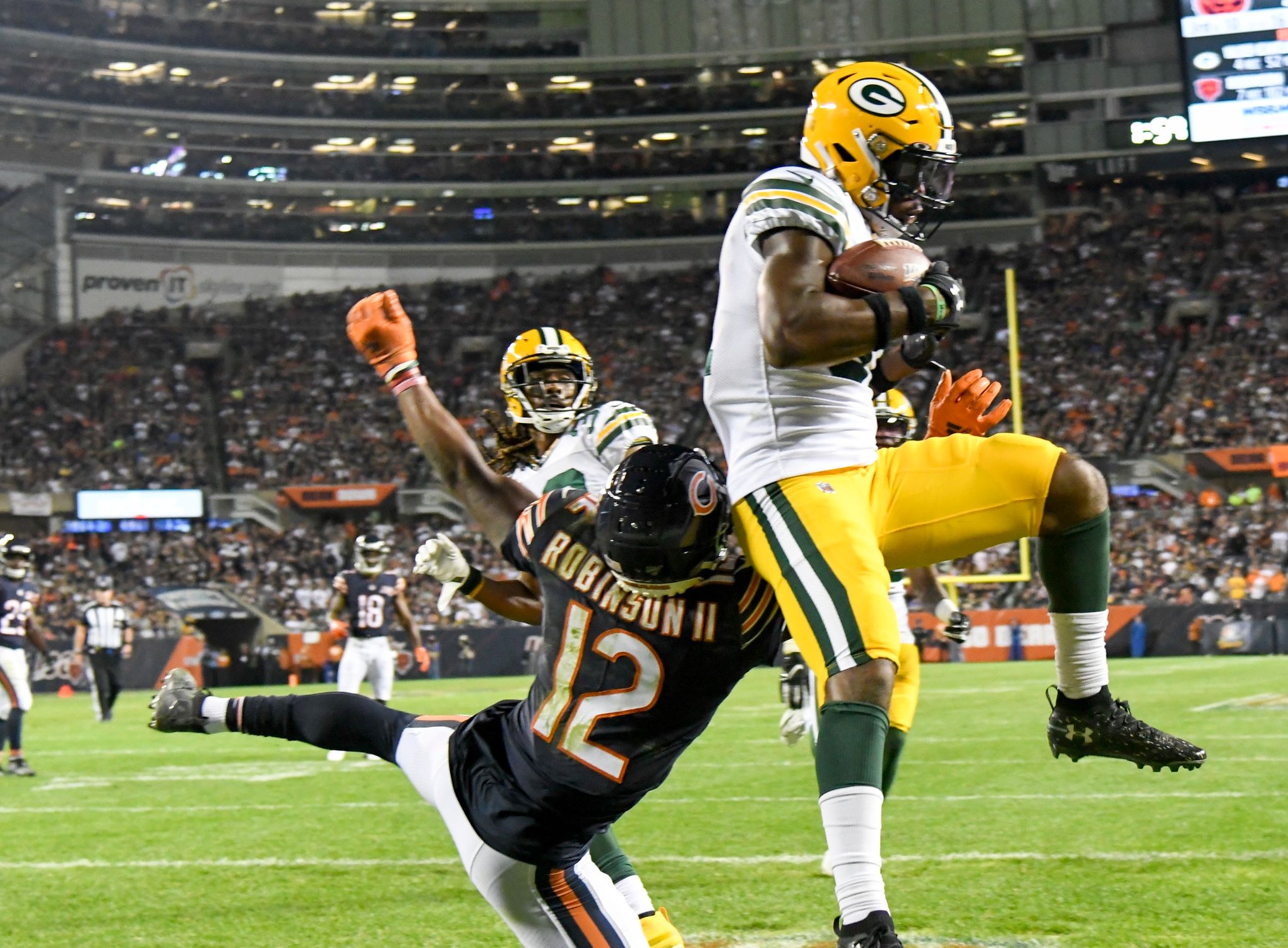 Chicago Bears “win” challenge, lose ball in loss to Packers – The