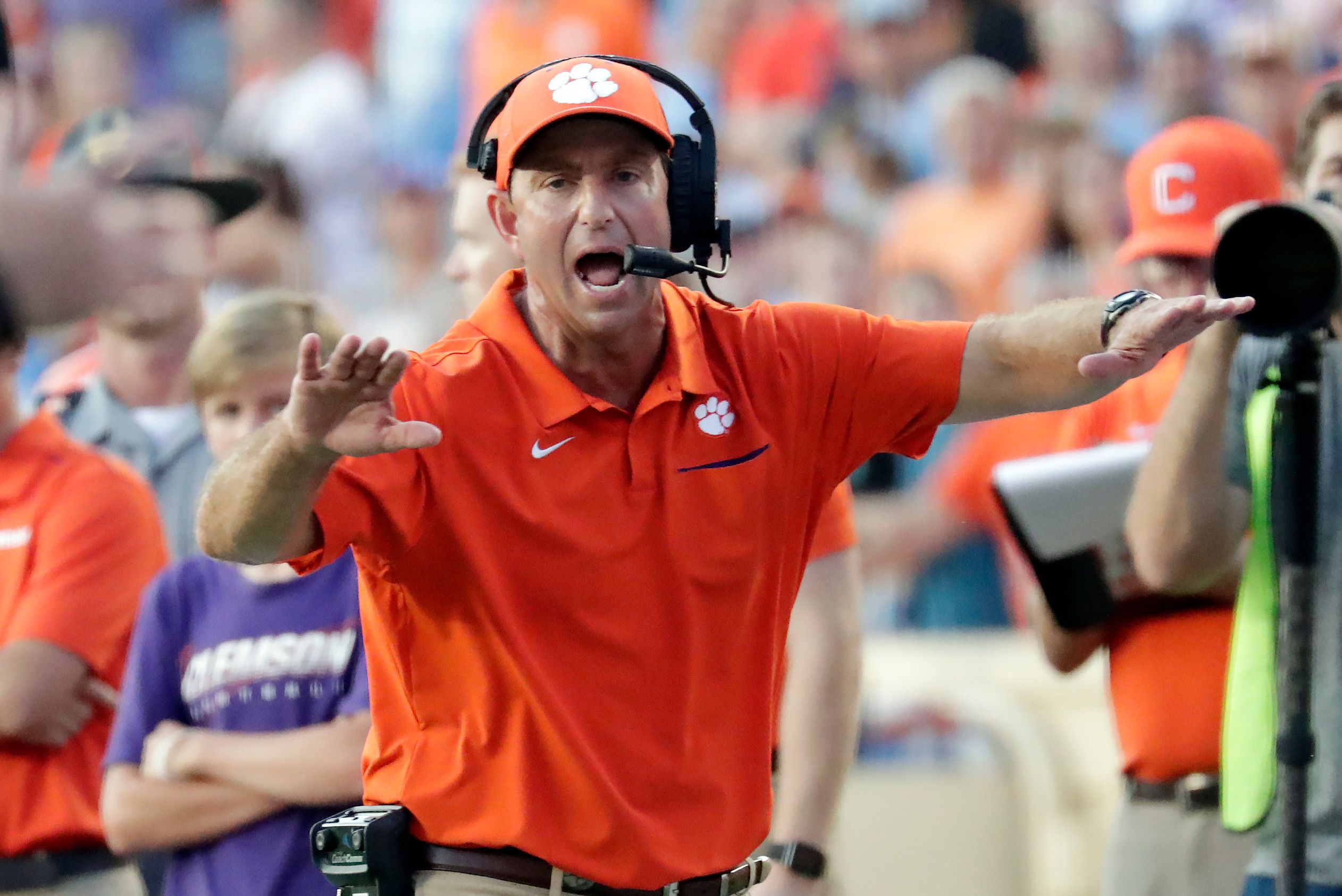 clemson coaches polo