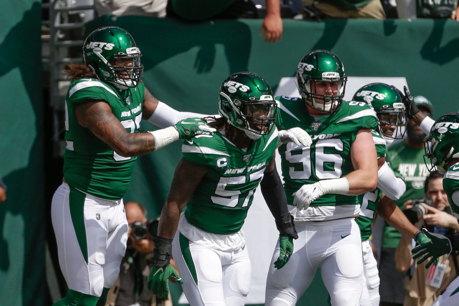 New York Jets on X: Injury report for #CLEvsNYJ: Out: QB Sam Darnold LB CJ  Mosley DL Quinnen Williams Questionable: RB Le'Veon Bell LT Kelvin Beachum  WR Demaryius Thomas WR Braxton Berrios