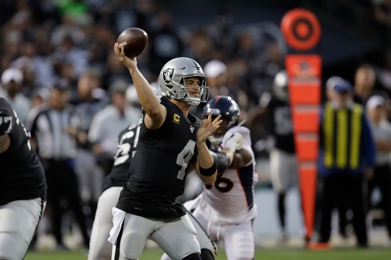 Josh Jacobs' two touchdowns lift Raiders past Broncos