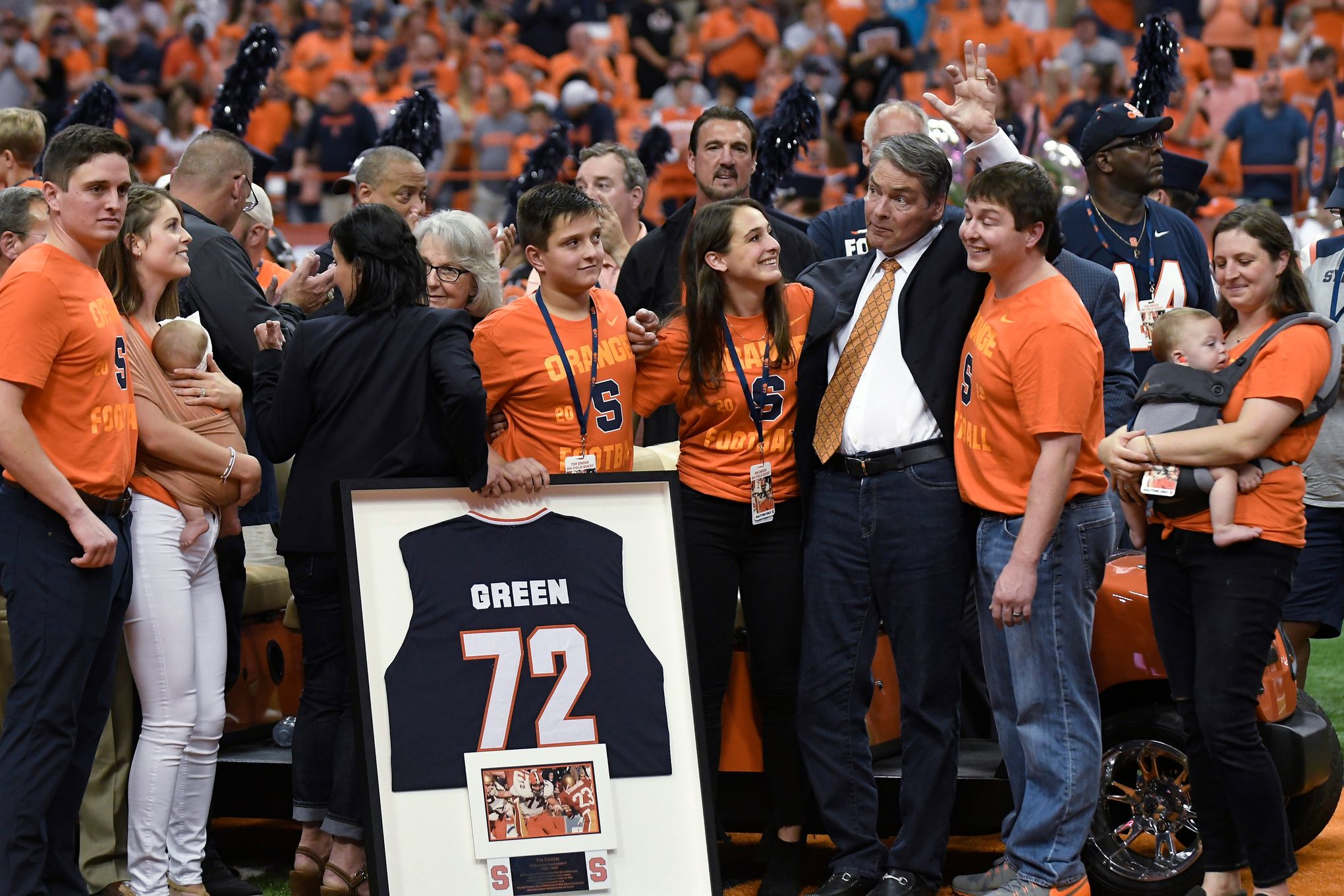 An Ernie Davis game jersey is up for auction