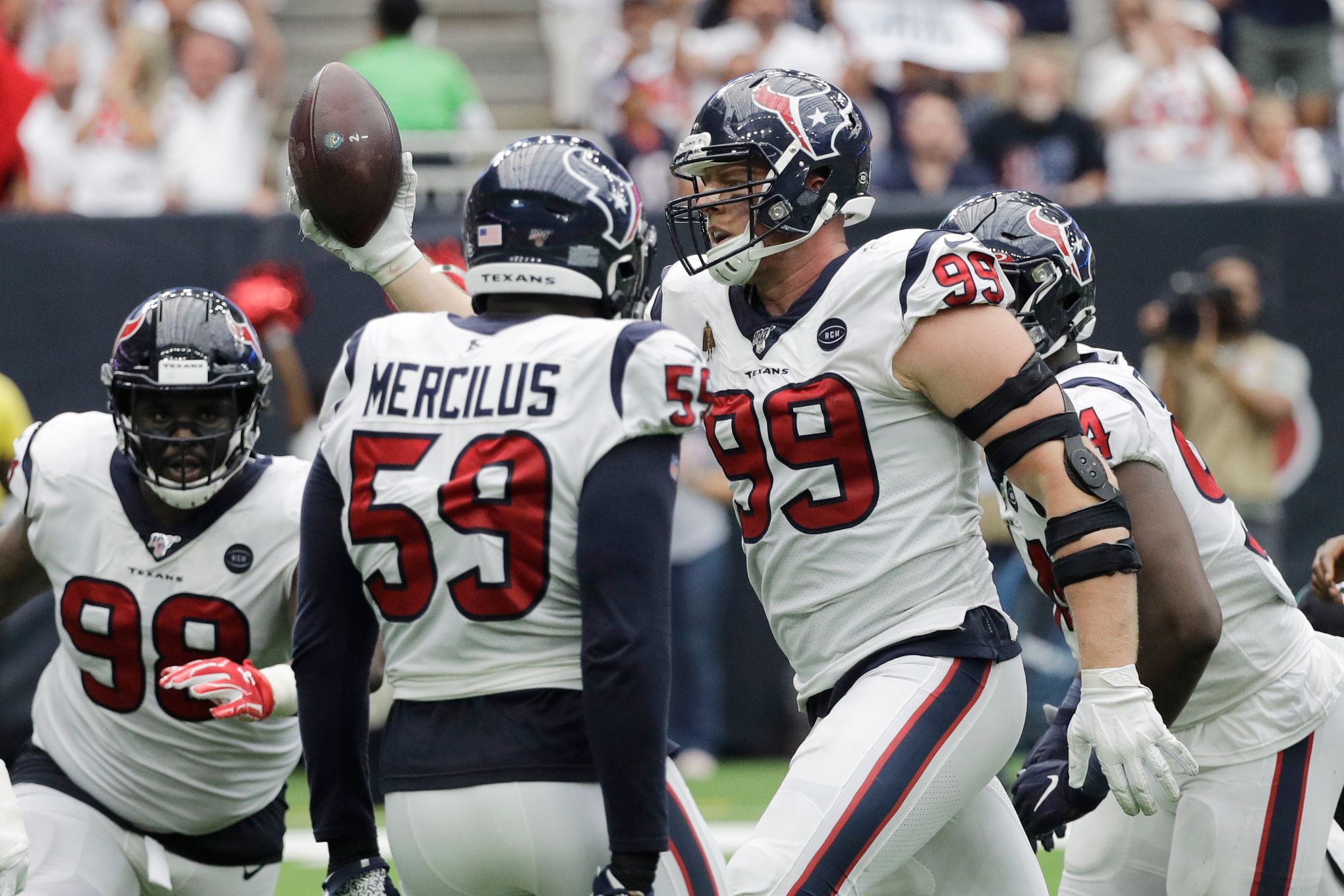 Texans-Steelers: J.J. Watt faces brothers Derek Watt, T.J. Watt