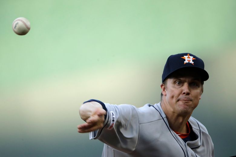 Greinke finally gets win over old club, Astros top Royals