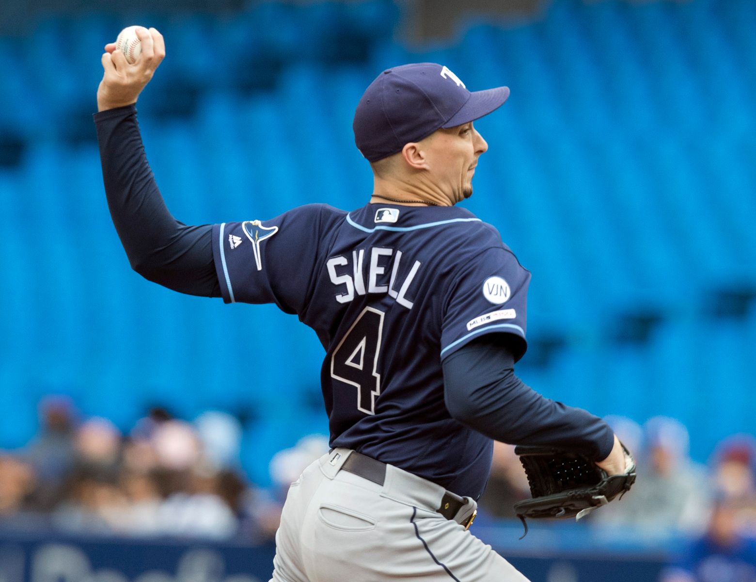 Rays ace Snell to return Wednesday from fractured toe