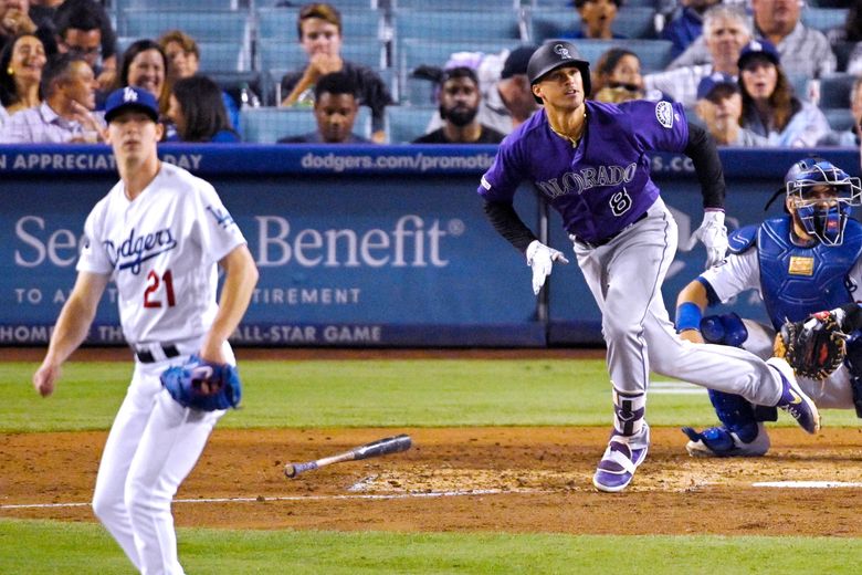 Antonio Senzatela Colorado Rockies Los Angeles Dodgers 