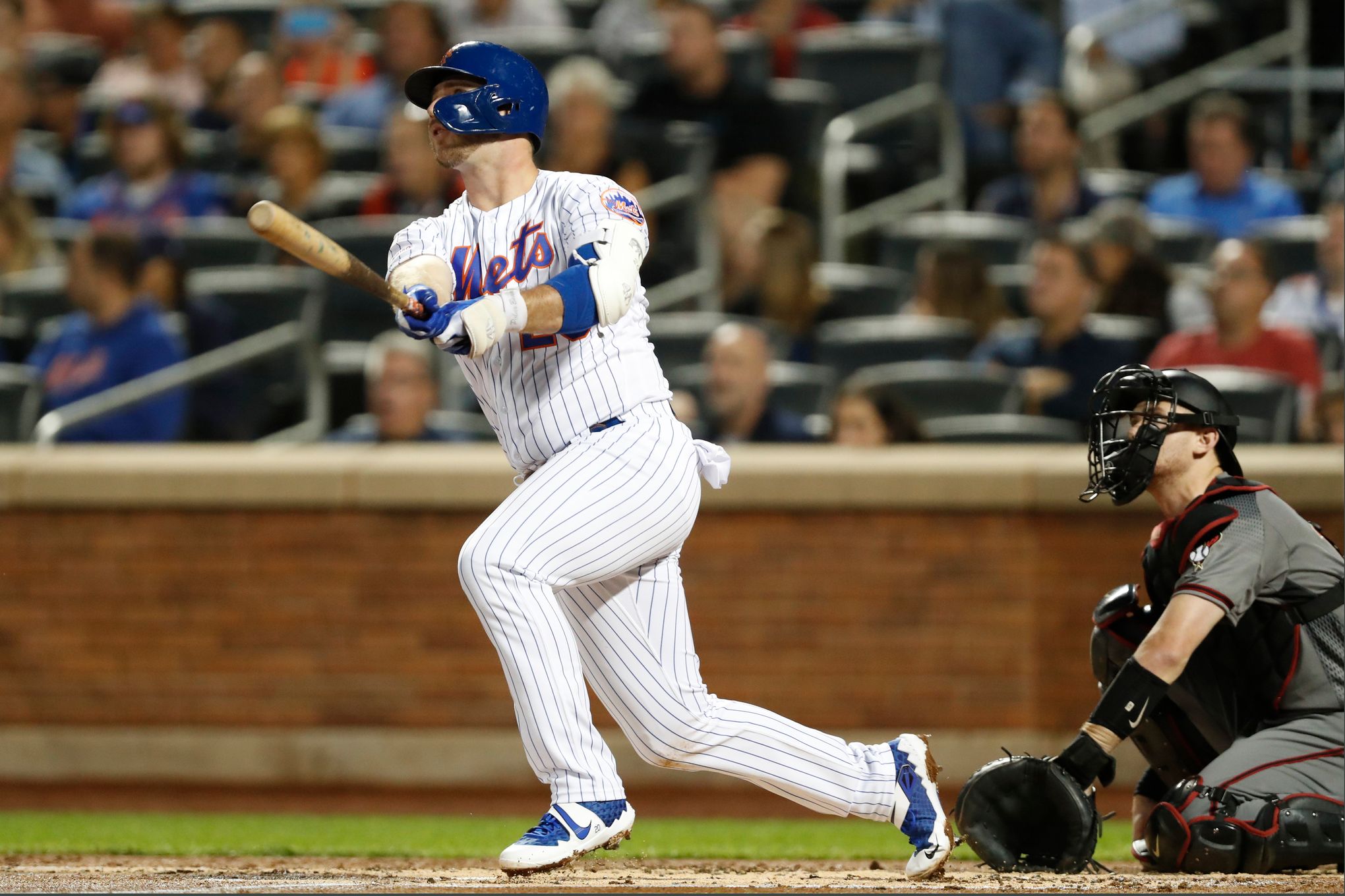 Diamondbacks' Wilmer Flores homers in Citi Field return