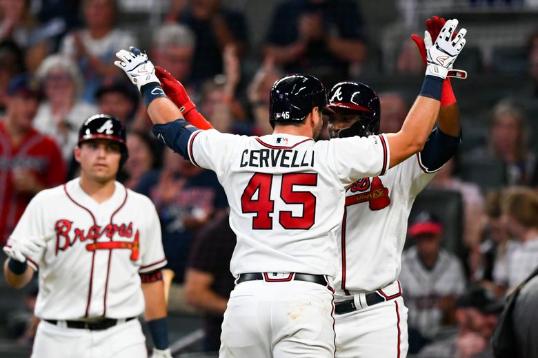 Cervelli leaves game but Braves say it was only a cramp