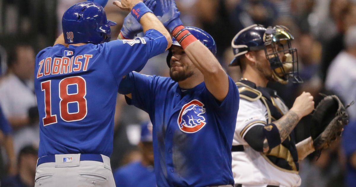 Kyle Schwarber powers Cubs to 11-4 win over Brewers