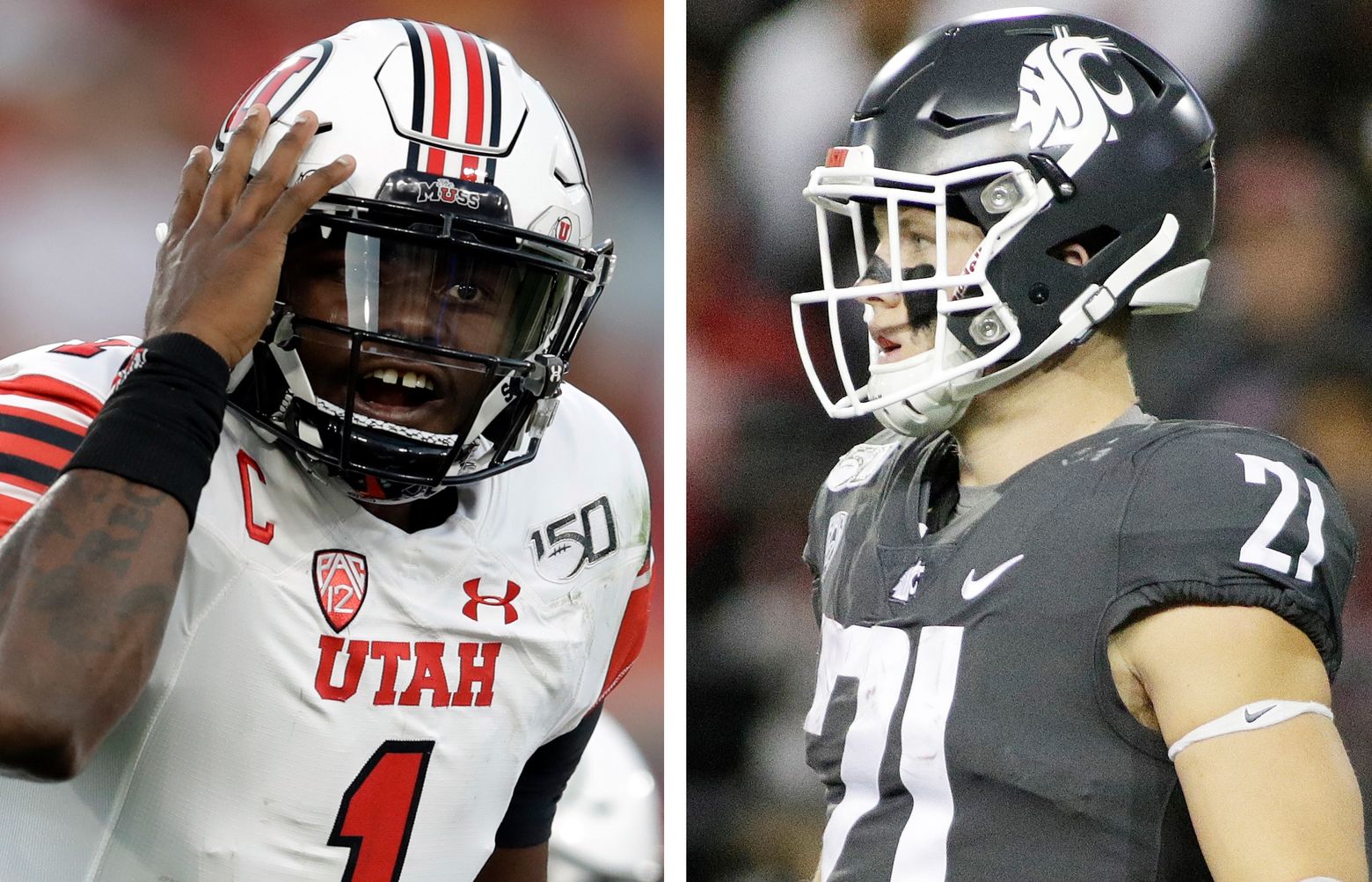 WSU unveils new 'Wazzu' helmets before taking on No. 14 Utah on Thursday