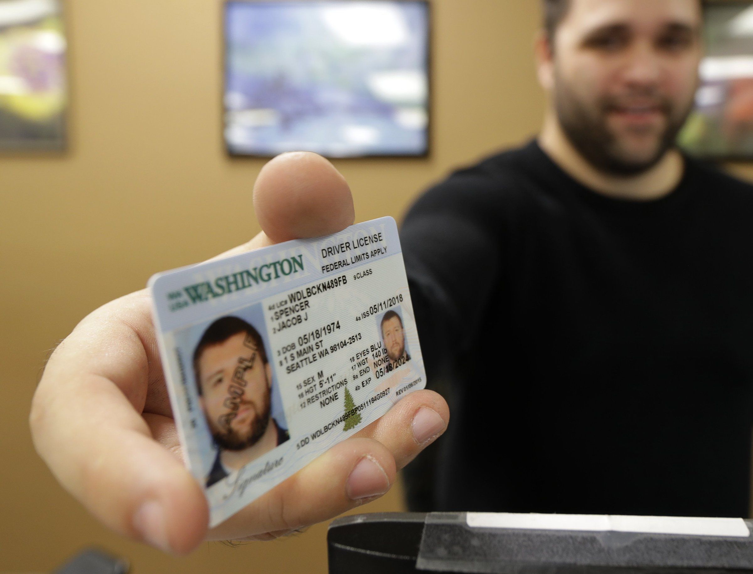 enhanced drivers license to fly washington