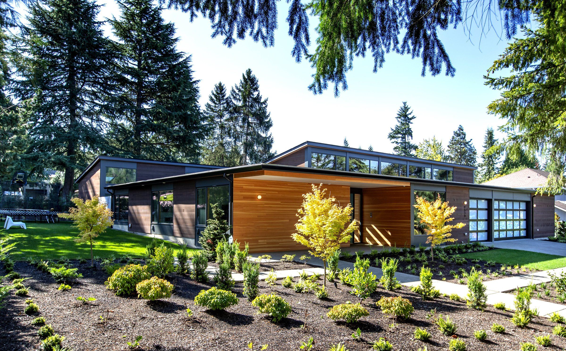 Interesting intersections drive the design of a new home in Clyde