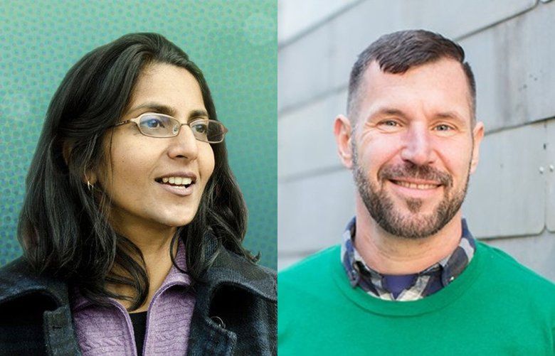 Seattle City Council member race between Kshama Sawant and Egan Orion. District 3