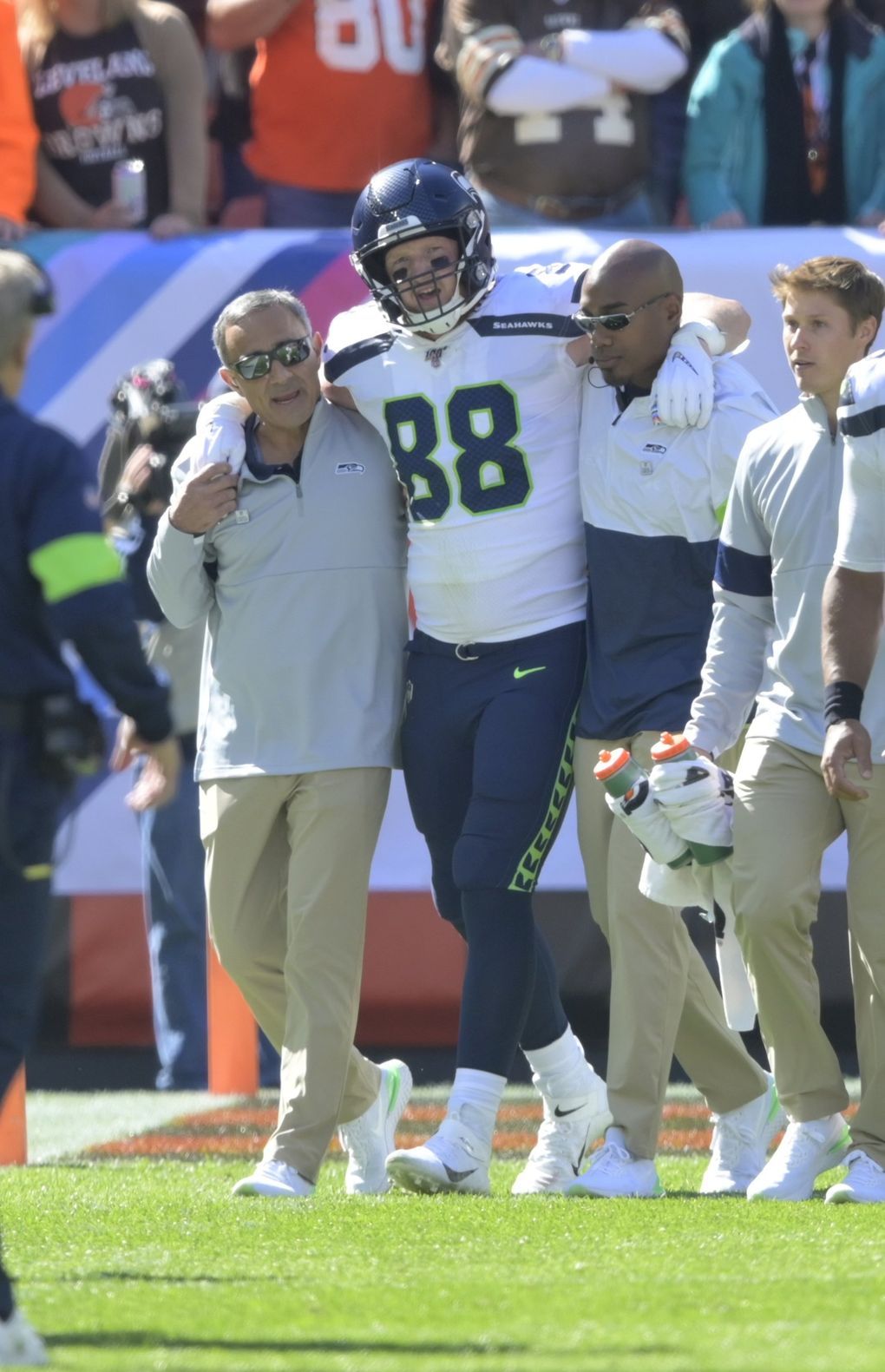 Seattle Seahawks' Will Dissly hurt again after promising start to year 