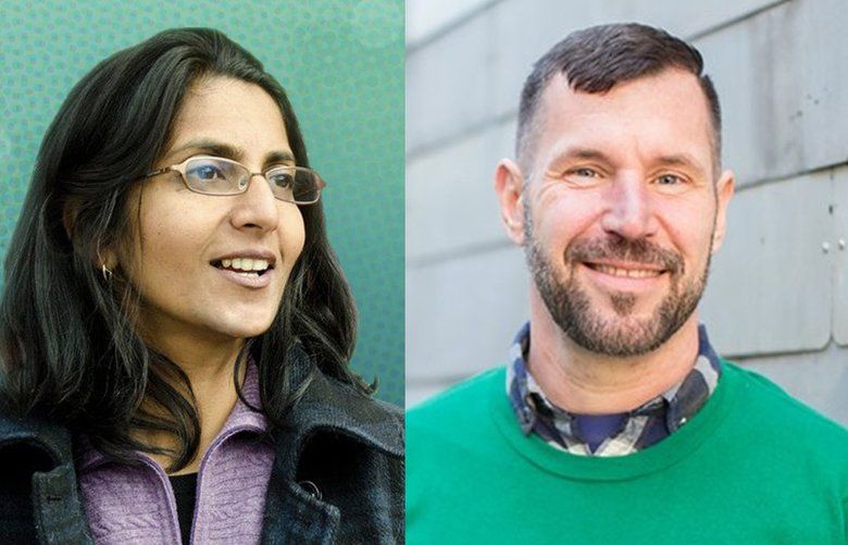 Seattle City Council member race between Kshama Sawant and Egan Orion. District 3