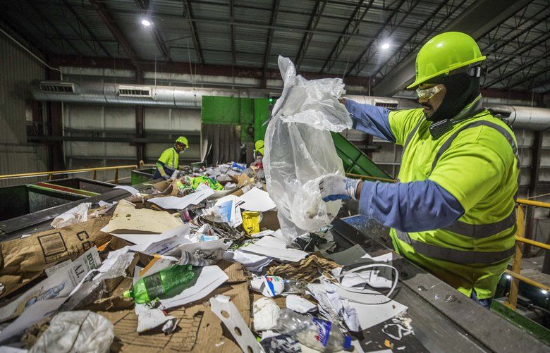 King County pilots film plastic recycling program at 10 Seattle