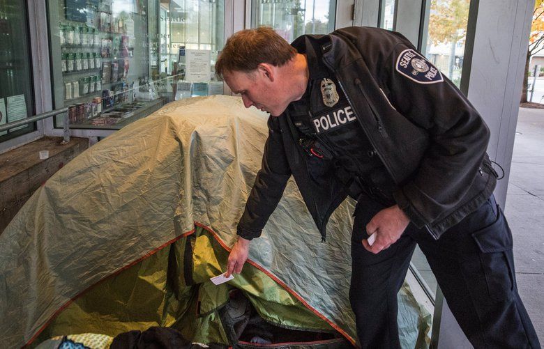 Seattle police increasingly involved in moving homeless people from ...