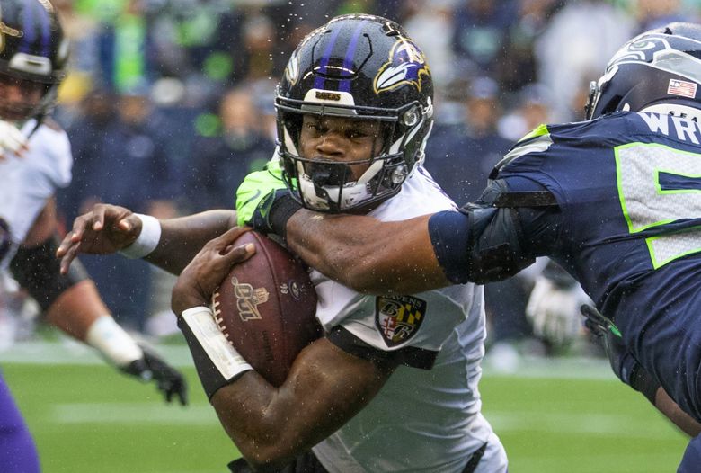 Lamar Jackson stars in the role of Russell Wilson and steals the