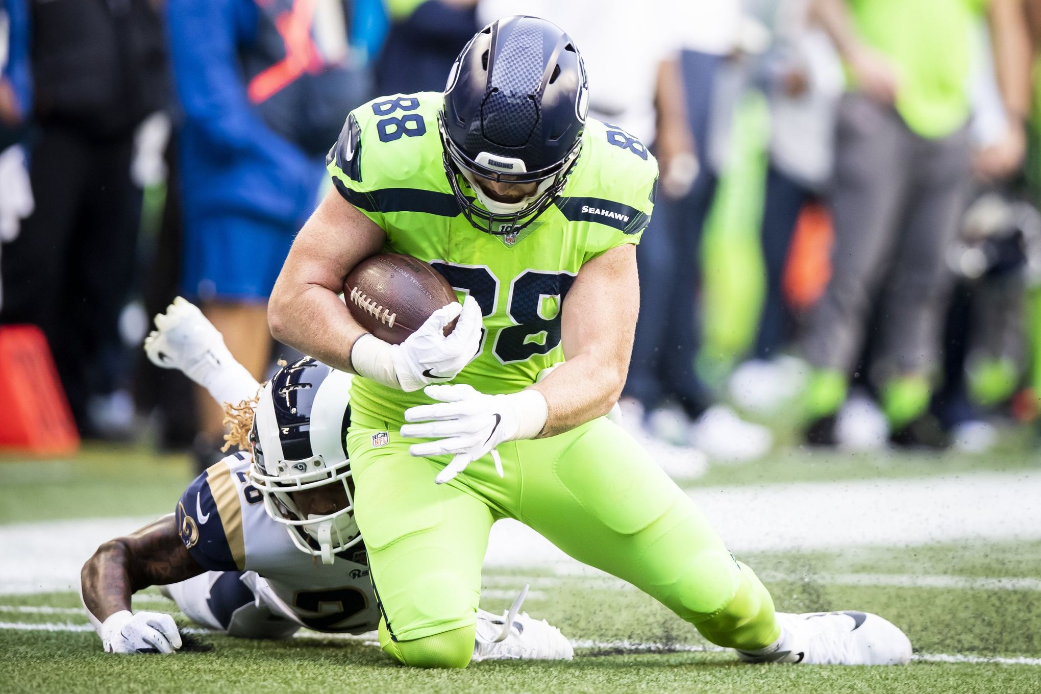 Seahawks notes: Tight end Greg Olsen, defensive tackle Bryan