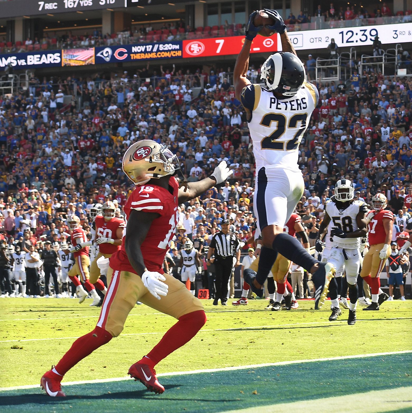 New Ravens cornerback Marcus Peters will play 'a lot' against