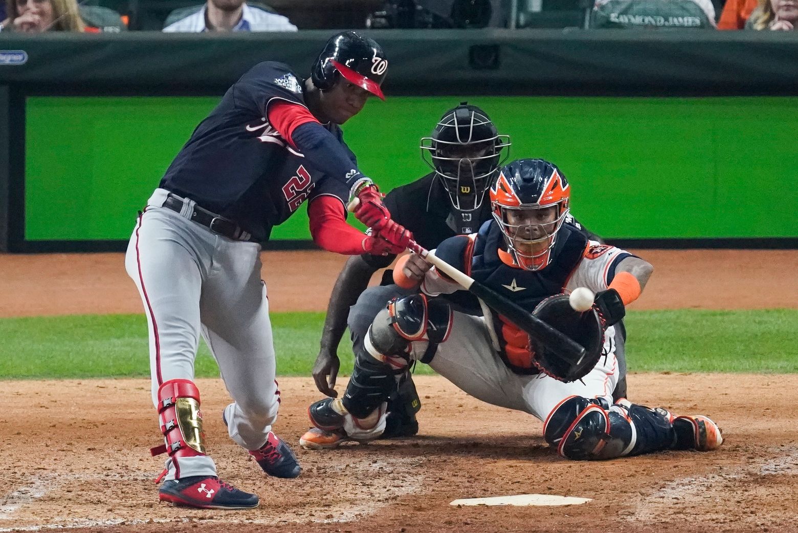 Soto, Nationals top Cole, Astros in Game 1 of World Series