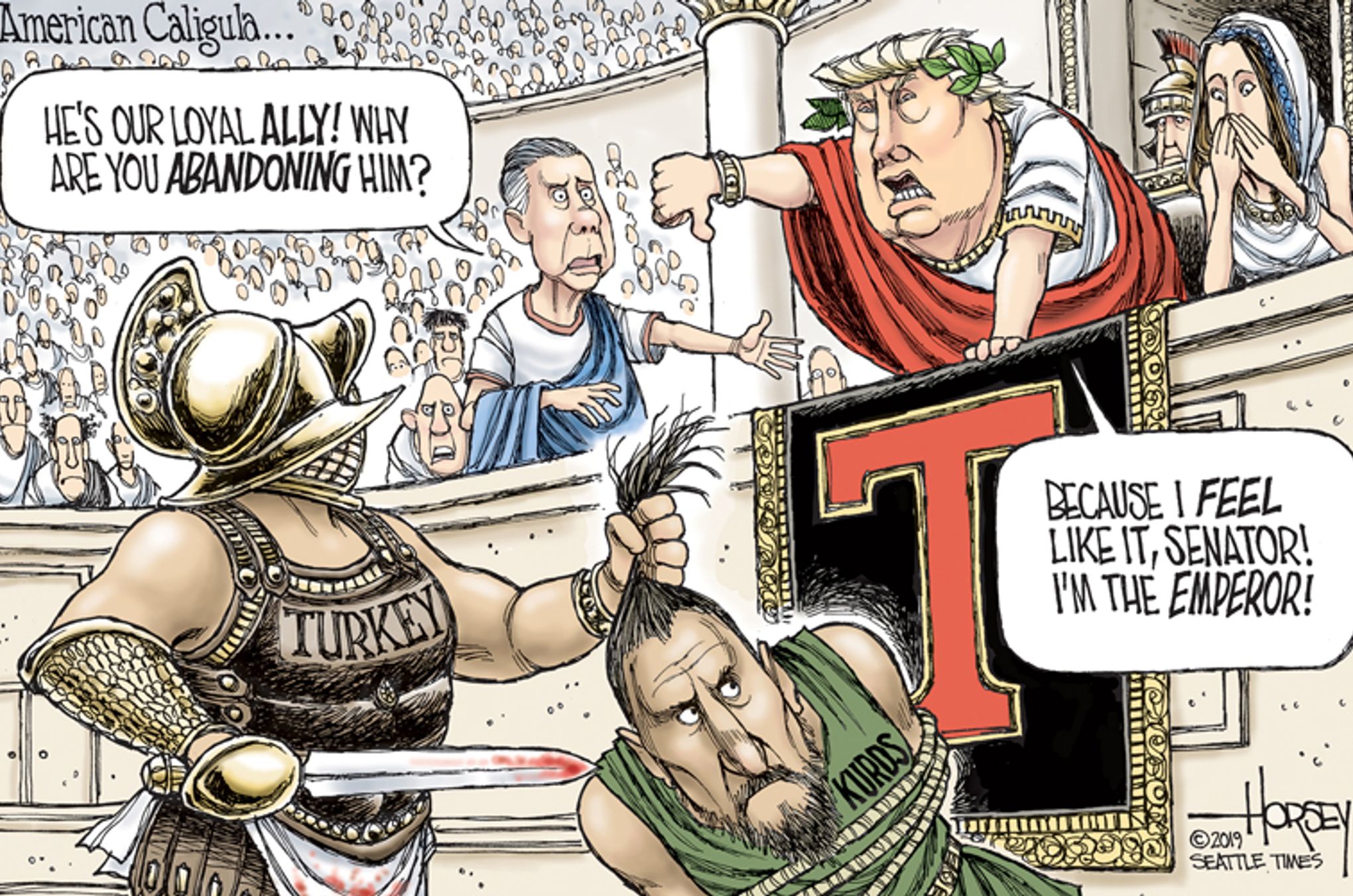 A presidential whim condemns American allies | The Seattle Times