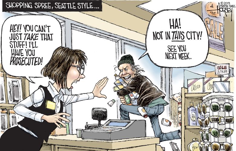 to Seattle, capital of revolvingdoor crime The Seattle Times