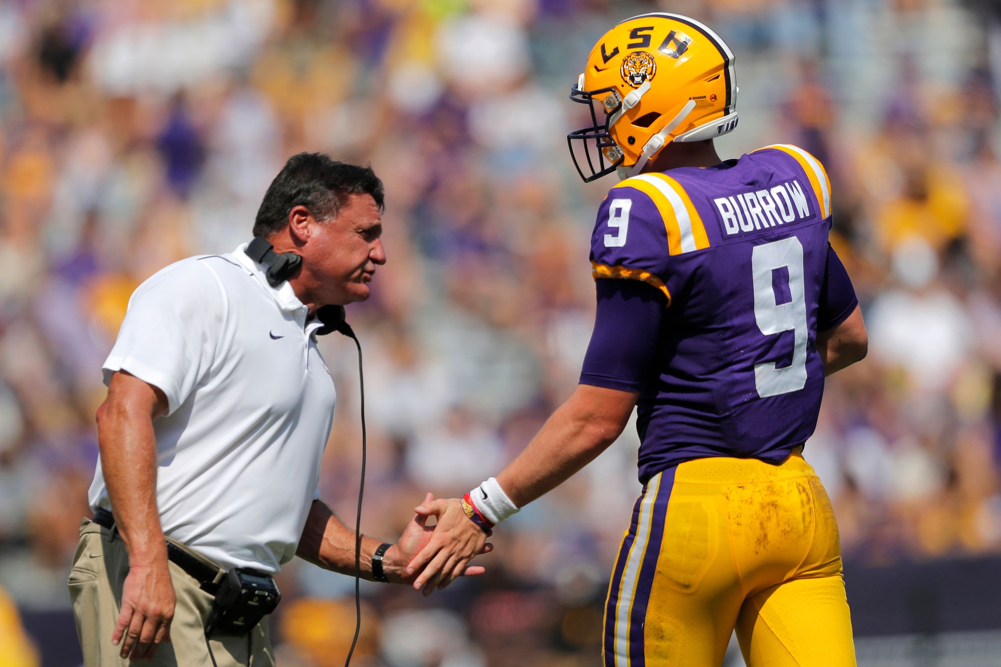 LSU Football: Joe Burrow's single-season touchdown record in danger