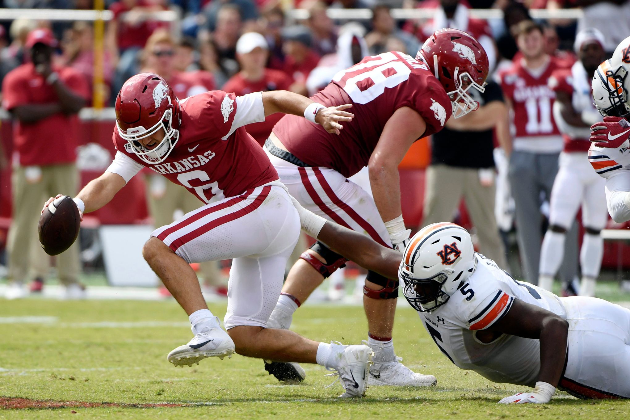 LSU's Burrow, Auburn's Brown named AP SEC players of year