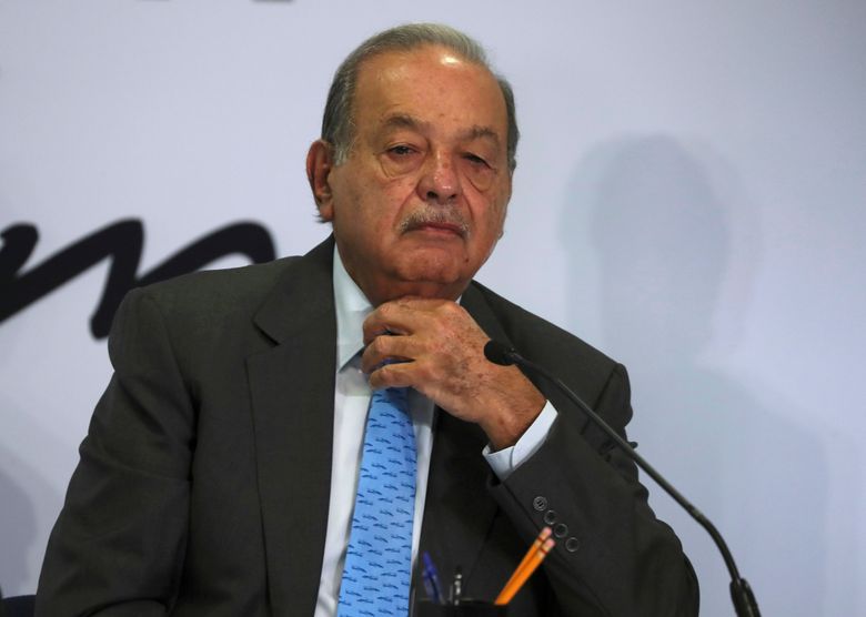 Mexico's Slim supports president's objectives | The Seattle Times