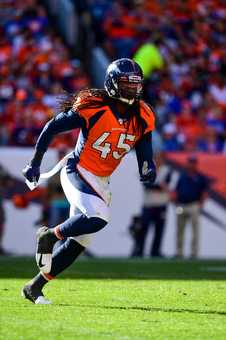 Broncos LB Johnson making most of chance after long layoff