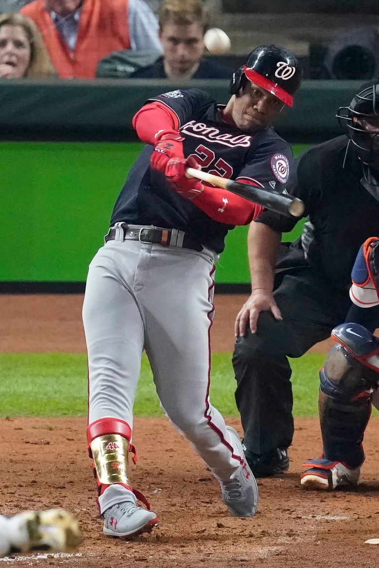 Juan gone a lot for Nationals in World Series against Astros