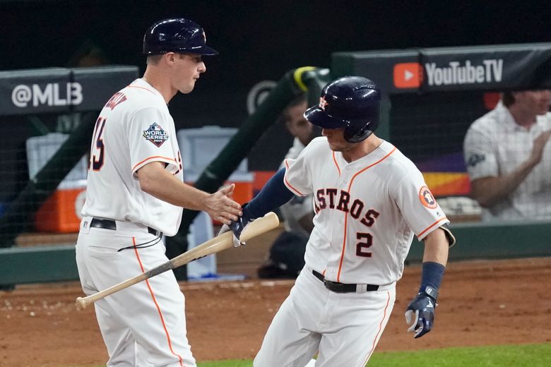 Bregman regrets carrying bat to 1st after World Series homer | The Seattle  Times