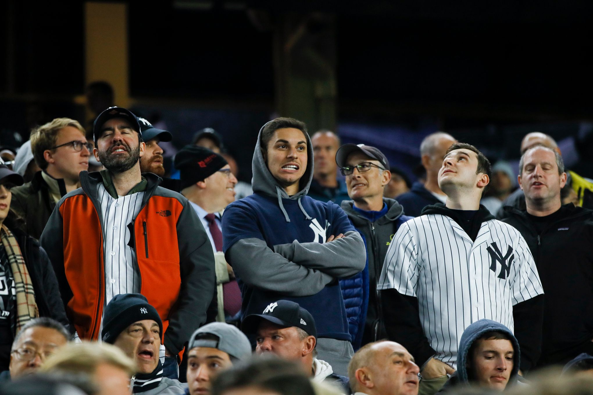 Astros complain to MLB about taunting as Yankee fans are curbed