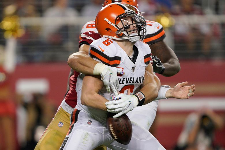 Shaken: Mayfield, Browns bruised after blasting by 49ers