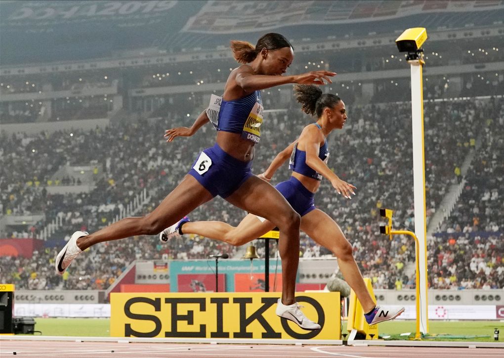 Track and field A world record, and a win for the home team The